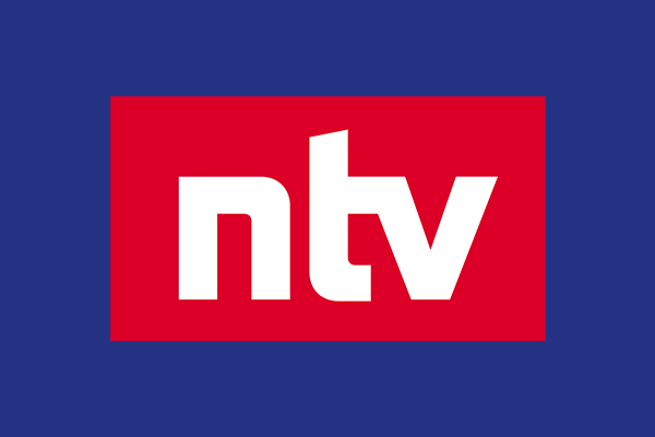 Newsheader mit ntv Logo